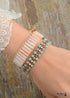 Boho Bracelet, Friendship Bracelet, Blue Amazoniteand Purple Jasper